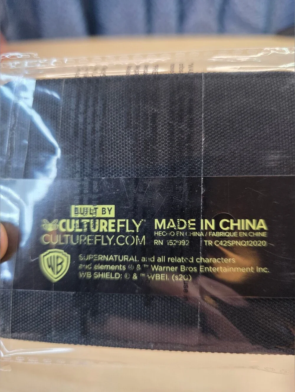 Supernatural Humor Wallet Featuring “Driver Picks The Music” NWT